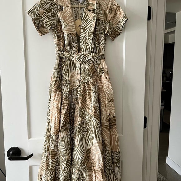 INDIO DRESS- PALM - Picture 6 of 7